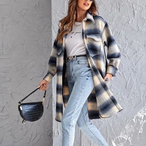 Oversized Plaid Shacket